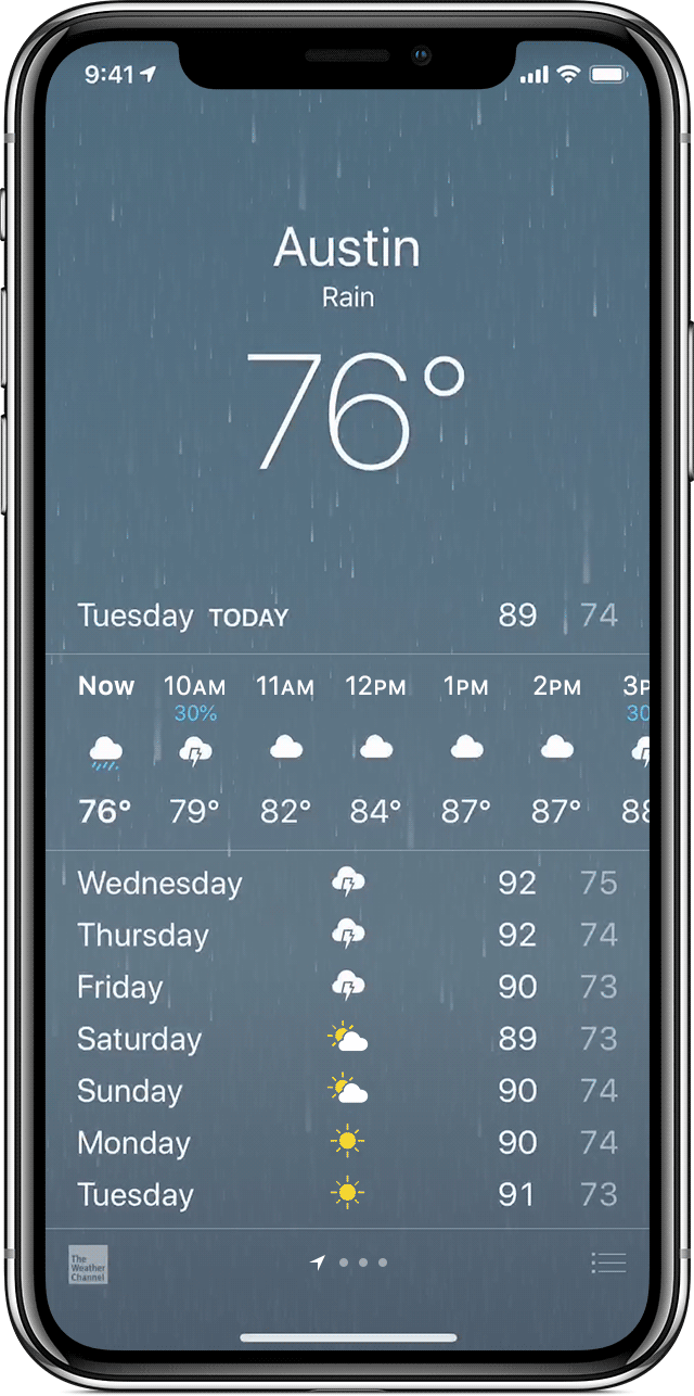 Weather for mac